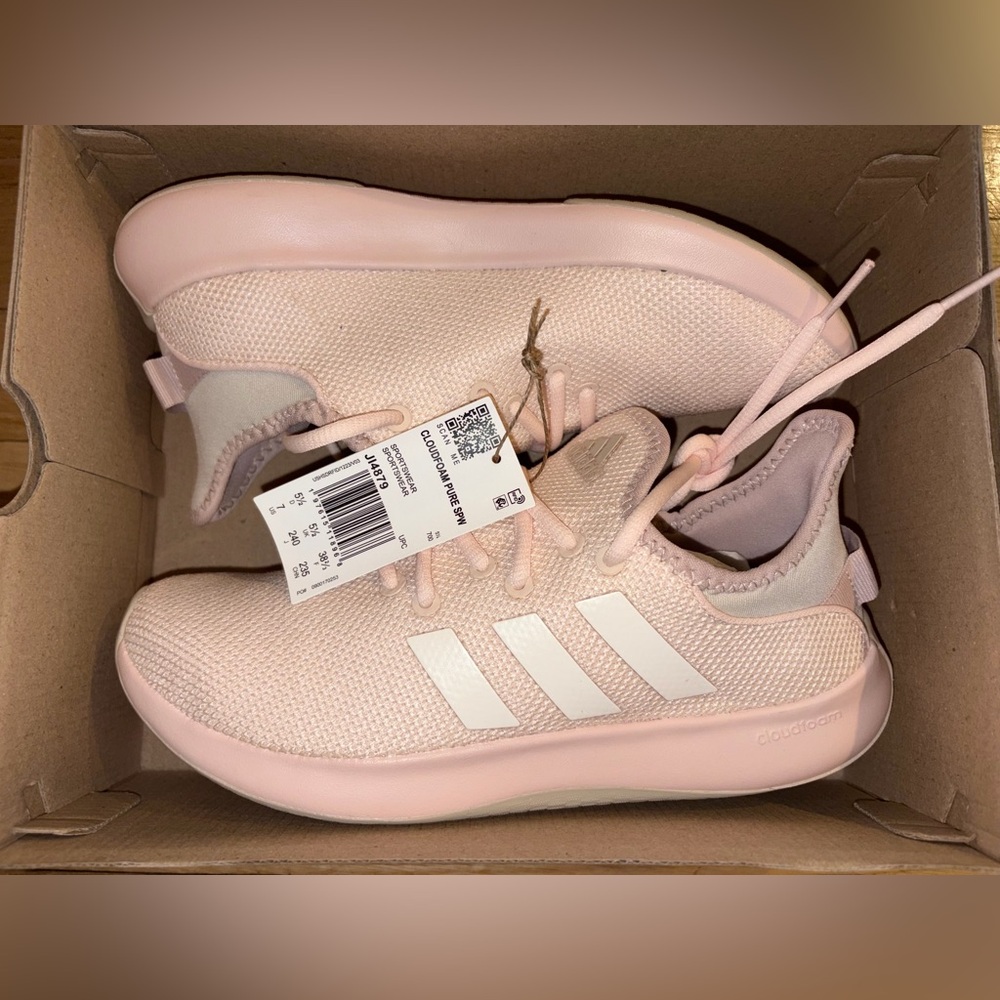 •NWT•Adidas Women’s Cloudfoam Pure SPW | Size 7 - Picture 7 of 9